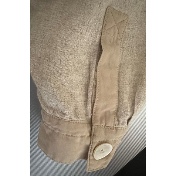 Free Wear By Jonathan Hoenscheidt Two-tone Tan Men's Sz Large Cardigan - Picture 9 of 13